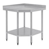 Vogue 600mm Stainless Steel Corner Table