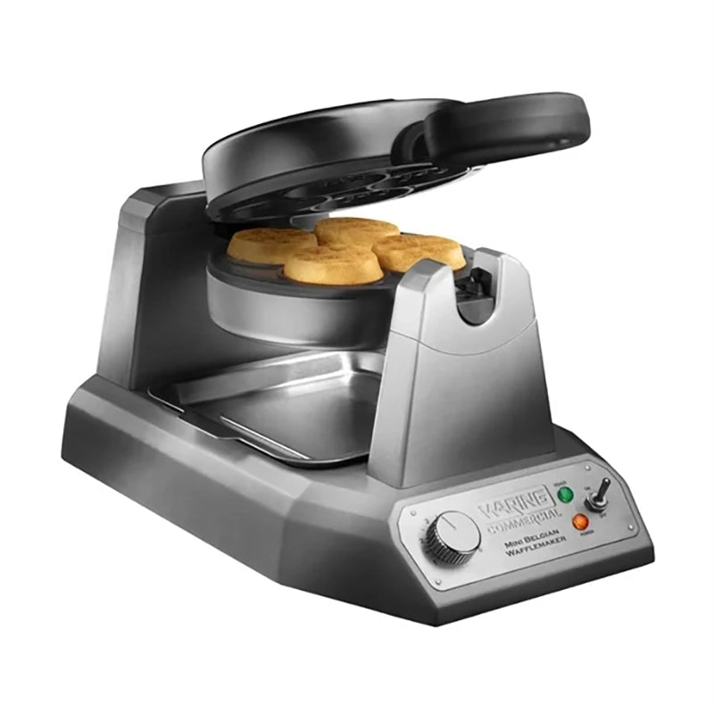 Waring Commercial Double Belgian Waffle Maker WW200K - Ice Group Waring Commercial Double Belgian Waffle Maker WW200K - Ice Group