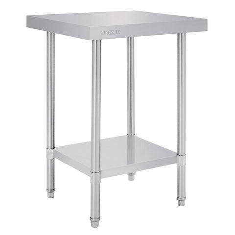 Vogue 600mm Premium Stainless Steel Prep Table
