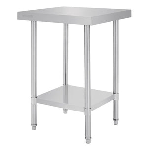Vogue 600mm Premium Stainless Steel Prep Table