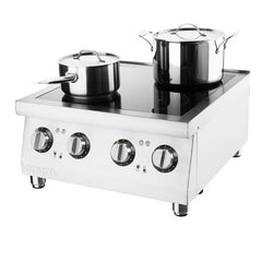 Apuro 4 Zone Induction Hob 2x3kW CU558-A