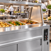 Culinaire CH.BMH.I.GA.4 4 Bay Island Bain Marie Hot Cupboard with Heated A-Frame Gantry