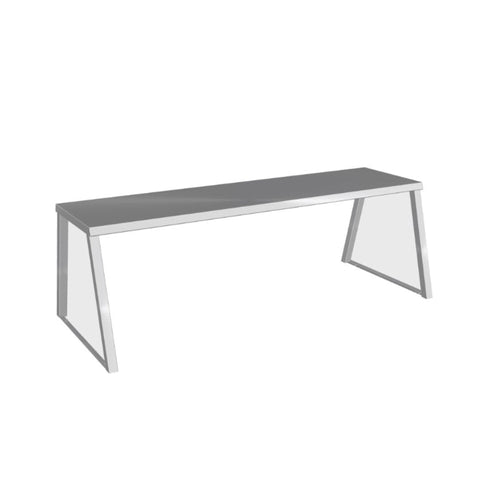 Culinaire CA.GA.4 ambient A-frame gantry with toughened glass ends, four-bay family reference
