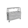 Culinaire CH.BMHM.GA.3 3 Bay Mobile Bain Marie Hot Cupboard with Heated A-Frame Gantry