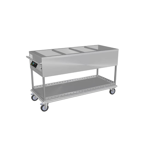 Culinaire CH.BMM.4 supplied mobile bain marie reference configuration