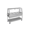 Culinaire CH.BMM.GA.4 4 Bay Mobile Bain Marie with Heated A-Frame Gantry