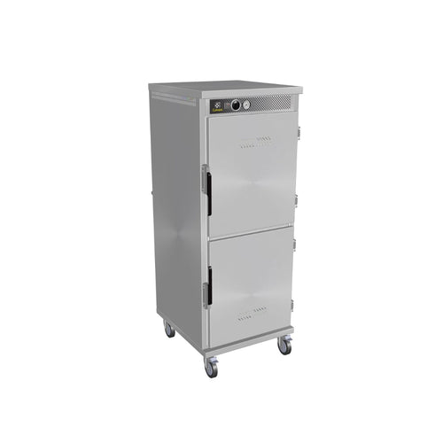 Culinaire CH.VHC.SD2.3011 supplied full height vertical hot cupboard with two half doors reference configuration