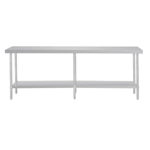 Vogue 2400mm Premium Stainless Steel Table
