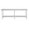 Vogue 2400mm Premium Stainless Steel Table