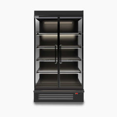 Bromic FHM1000HD-NR Full Height 2 Hinged Door Multideck Display Fridge - 938mm front view