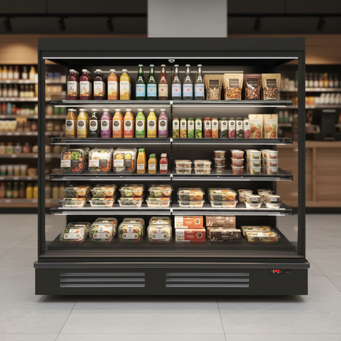Bromic FHM1875-NR Full Height Open Multideck Display Fridge 1875mm