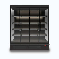Bromic FHM1875HD-NR Full Height 4 Hinged Door Multideck Display Fridge - 1875mm front view