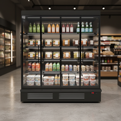 Bromic FHM1875HD-NR Full Height 4 Hinged Door Multideck Display Fridge - 1875mm