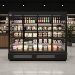Bromic FHM2500HD-NR Full Height 4 Hinged Door Multideck Display Fridge - 2500mm