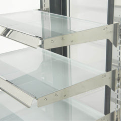 Bromic FD4T1200C-NR adjustable display shelves