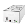 Apuro Bain-Marie with Tap & GN Pans