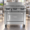 Garland 6 Open Top Burner Oven and Convection GFE36-6C NG