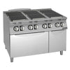 Giorik CE96QET 6 x Square Hot Plates Electric Hotplate Range
