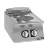 Giorik CE72TTT 2 x Round Hot Plates Electric Cooktop — Countertop