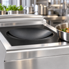 Giorik CW720GT Ø300mm Cooking Zone Induction Wok Cooker — Open Base
