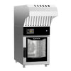 Giorik KNM061WT.SF.H 6 x 1/1 GN Electric Mini Touch Compact Combi Oven — Ventless Hood