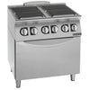Giorik CE94QET 4 x Square Hot Plates Electric Hotplate Range