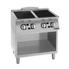 Giorik CI740GT 4 x 3.8kW Cooking Zones Induction Cooktop — Open Base