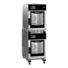Giorik KNMEST.23.0606.SF.H 6 on 6 x 2/3 GN Electric Mini Touch Compact Combi Oven — Ventless Hood