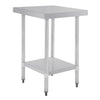Vogue Stainless Steel Prep Table 600mm