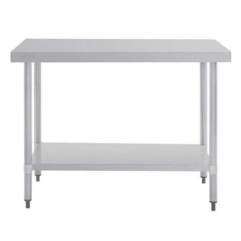 Vogue Stainless Steel Prep Table 1200mm GJ502