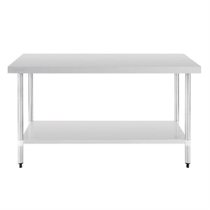 Vogue Stainless Steel Prep Table 1500mm GJ503