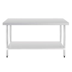 Vogue Stainless Steel Prep Table 1500mm GJ503