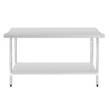 Vogue Stainless Steel Prep Table 1500mm GJ503