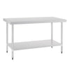 Vogue Stainless Steel Prep Table 1500mm GJ503