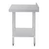 Vogue Stainless Steel Table with Splashback 900mm
