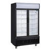 Polar 950L G-Series Upright Hinged Door Display Cooler with Light Box