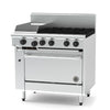 Goldstein 914mm 4 Burner Gas Range with 305mm Griddle and Oven PF12G428FF-X