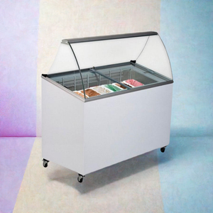 Bromic 7 Basket Gelato / Ice Cream Display 352L Chest Freezer - GD0007S-NR