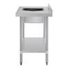 Vogue Single Bowl Sink R/H Drainer 1000mm x 600mm 90mm Drain