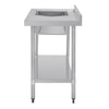 Vogue Single Bowl Sink R/H Drainer 1200mm x 600mm 90mm Drain
