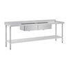 Vogue 2400mm Double Bowl Sink Double Drainer HC909