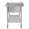 Vogue Single Bowl Sink L/H Drainer 1200mm x 700mm 90mm Drain