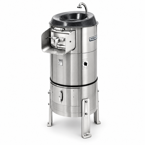 Hobart 6460-21-C 27 kg Three Phase Floor Potato Peeler – enhanced square product image