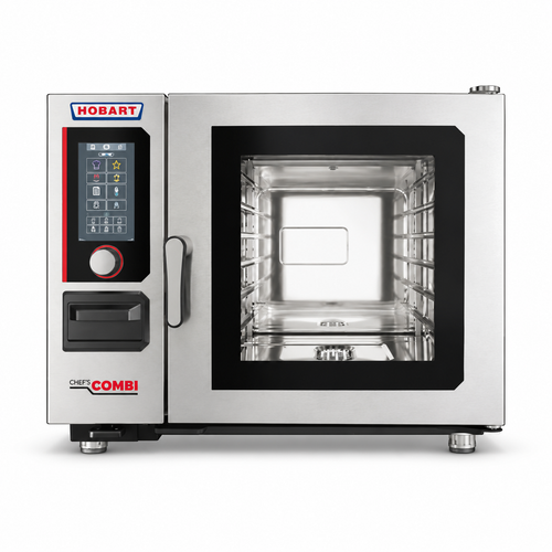 Hobart Chef'sCombi HICS62E-C 6 × 2/1 GN Electric Combi Oven Kit – enhanced square product image