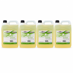 Hobart HLB-205L HYLINE dishwasher detergent carton containing four 5 L bottles