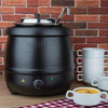 Apuro 10L Black Soup Kettle w Lid