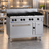 LUUS 6 Burner 300mm Chargrill with Convection Oven - RF-6B3C