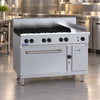 LUUS 6 Burner 300mm Griddle with Convection Oven - RF-6B3P