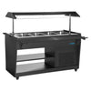 Polar G-Series Refrigerated Buffet Bar Black
