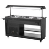 Polar G-Series Refrigerated Buffet Bar Black